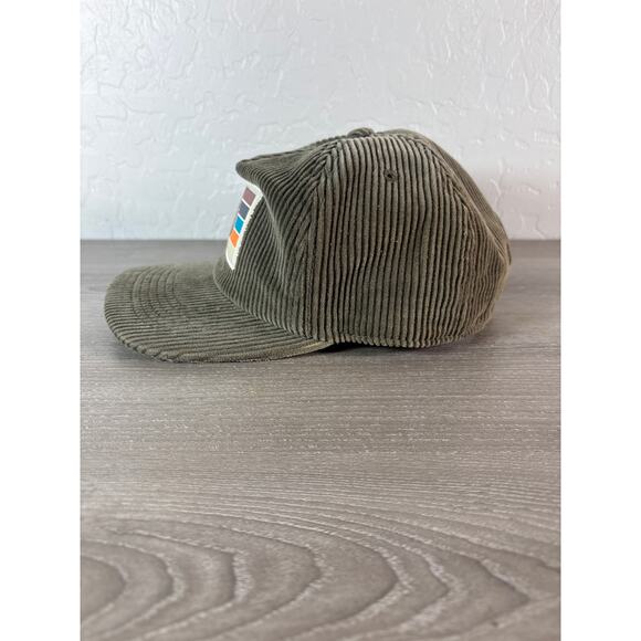 Odell Brewing Company Green Corduroy Logo Patch Men's Snapback Hat- EUC - Picture 3 of 7
